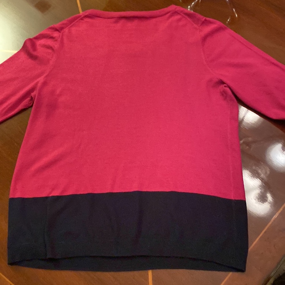 Color block Talbots sweater - Picture 5 of 9